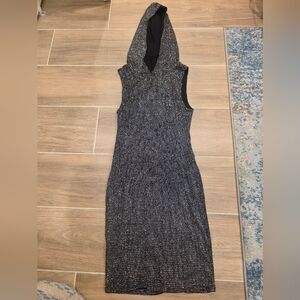 Elegant Black and Gray Women's Dress